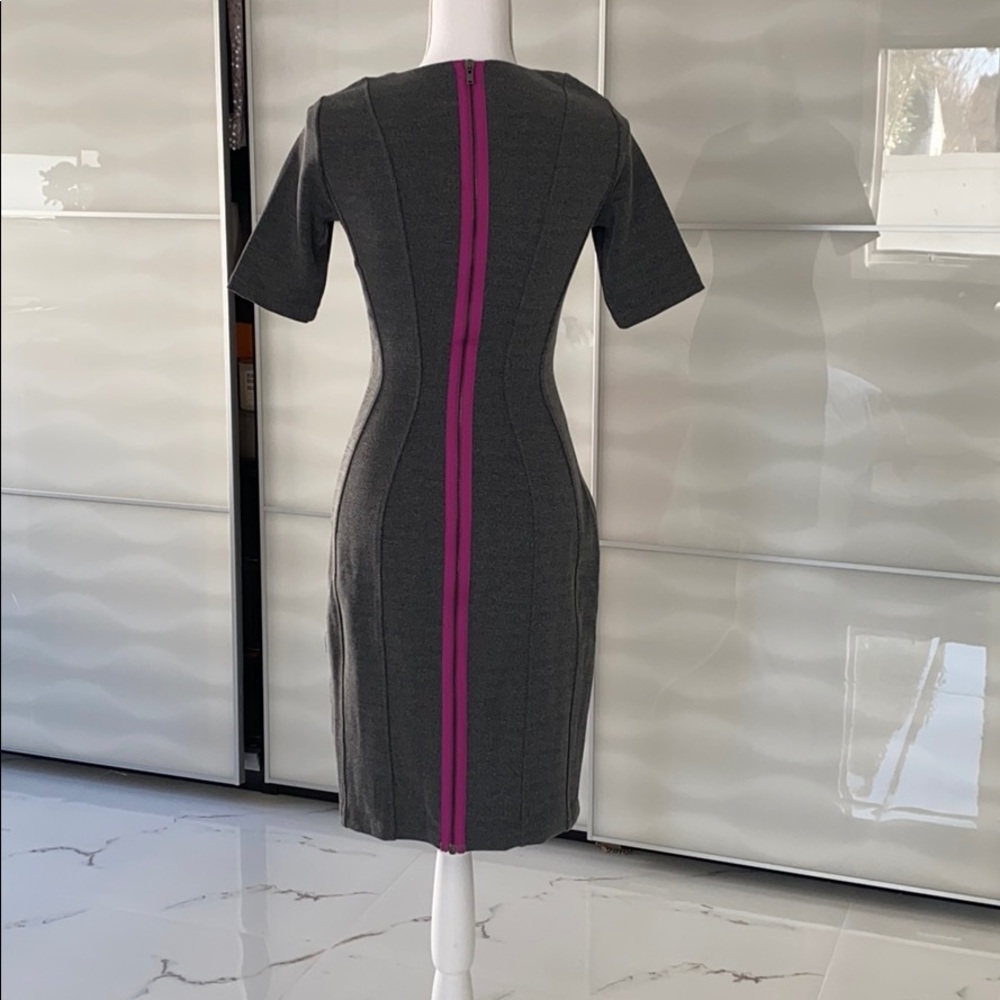 Grey H&m Body Con Dress